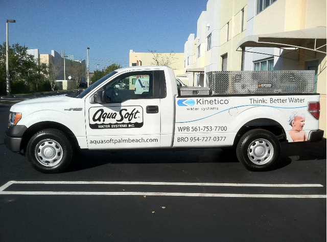 Contractor Truck Lettering and Graphics Royal Palm Beach FL