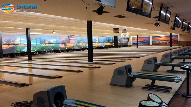Wall Graphics for Bowling Centers in Palm Beach County FL