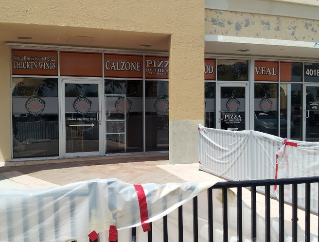 etched vinyl window graphics for restaurants in Palm Beach County FL