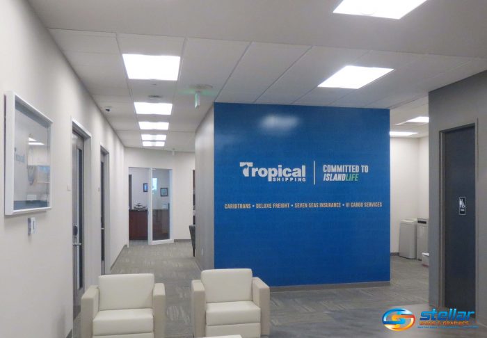Wall murals for shipping companies in West Palm Beach FL